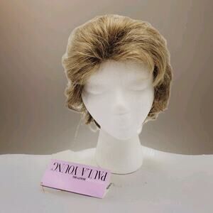 Paula Young Wig TRISHA 24T/18 Color Light Ash Brown W/Golden Highlights